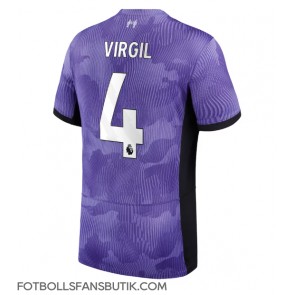 Liverpool Virgil van Dijk #4 Replika Tredje Tröja 2023-24 Kortärmad